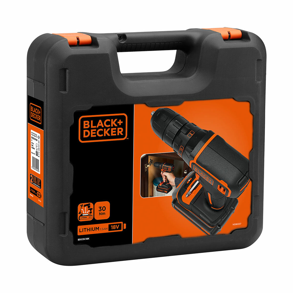 Schroefboormachine Black & Decker BDCDC18